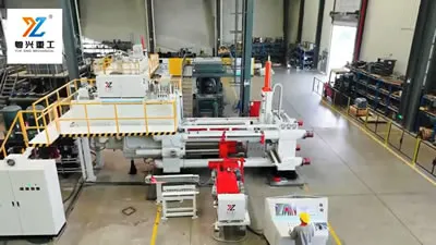 مكبس بثق ألومنيوم بقدرة 2200 طن